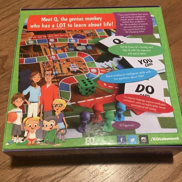 EQtainment Qi’s Race to the Top Educational Board game Preschool Ages 3+ - Picture 2 of 3